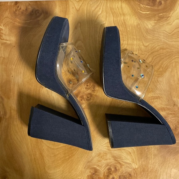 Vintage Y2K 90s Sketchers Disco Heels - Picture 7 of 9